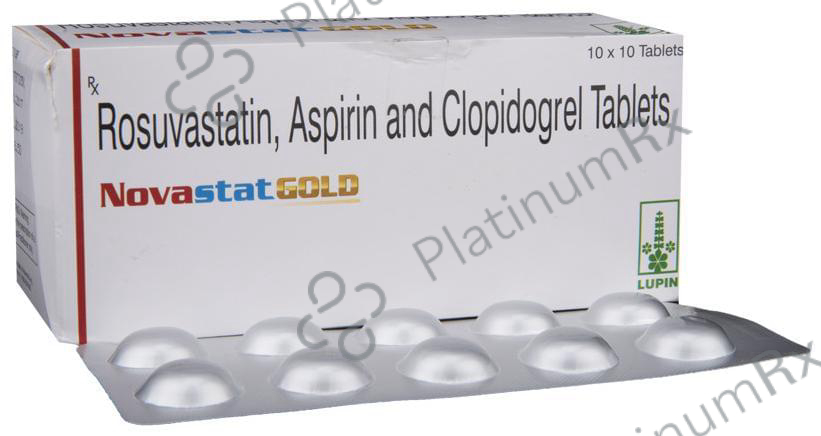 Novastat Gold 75/10/75mg Tablet 10s