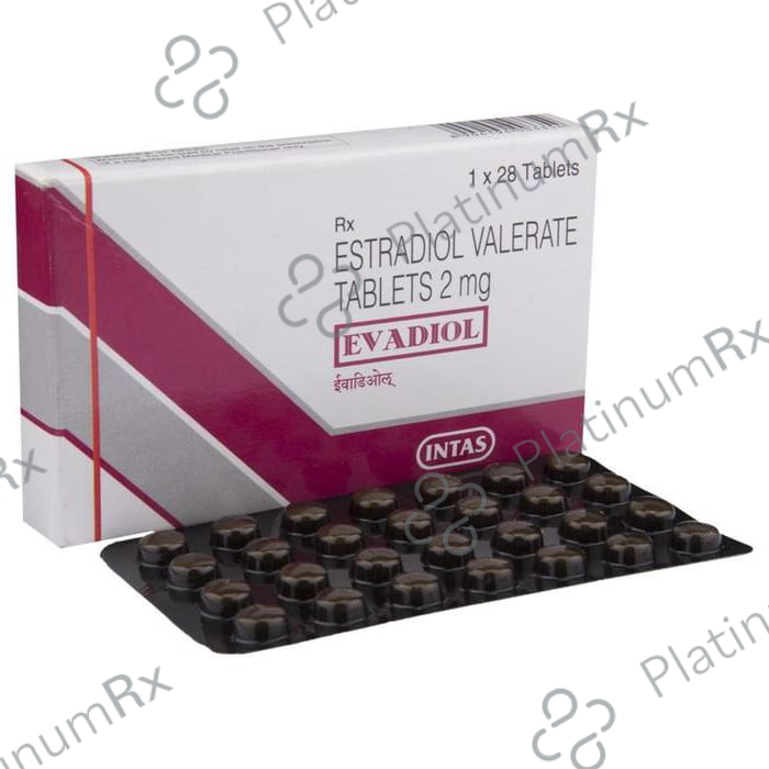 Evadiol 2mg Tablet 28s