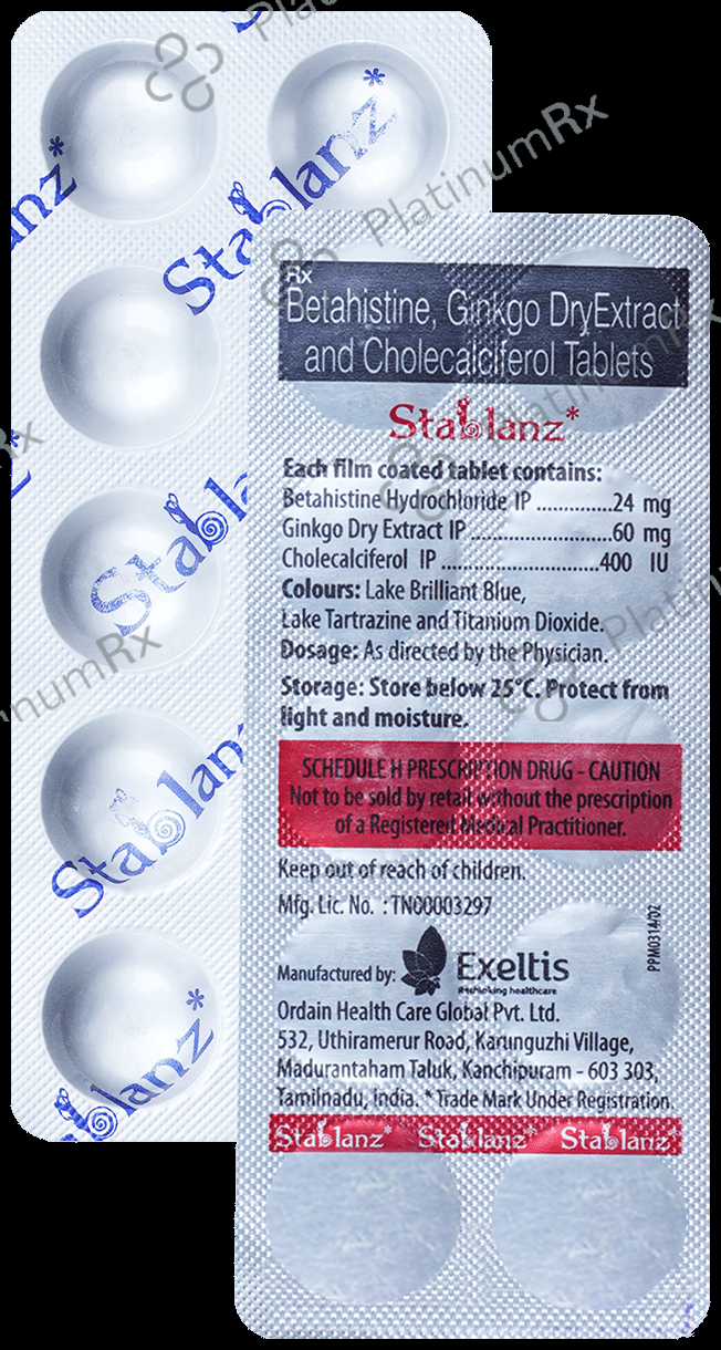 Stablanz 24/60mg Tablet 10s