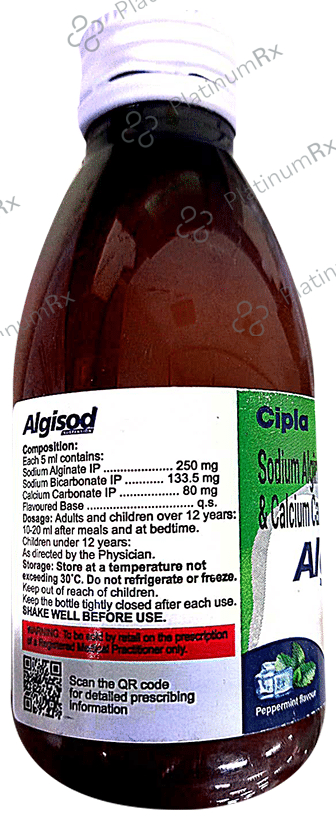 Algisod Peppermint Oral Liquid 100ml