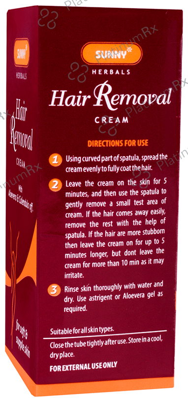 Sunny Herbals Hair Removal Cream 60 gm