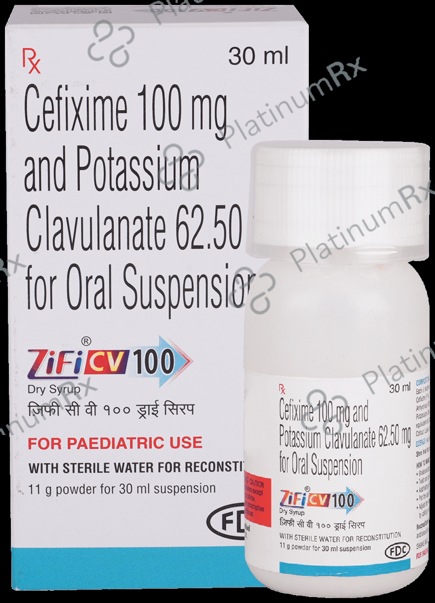 Zifi CV 100/62.5mg Oral Suspension 30ml