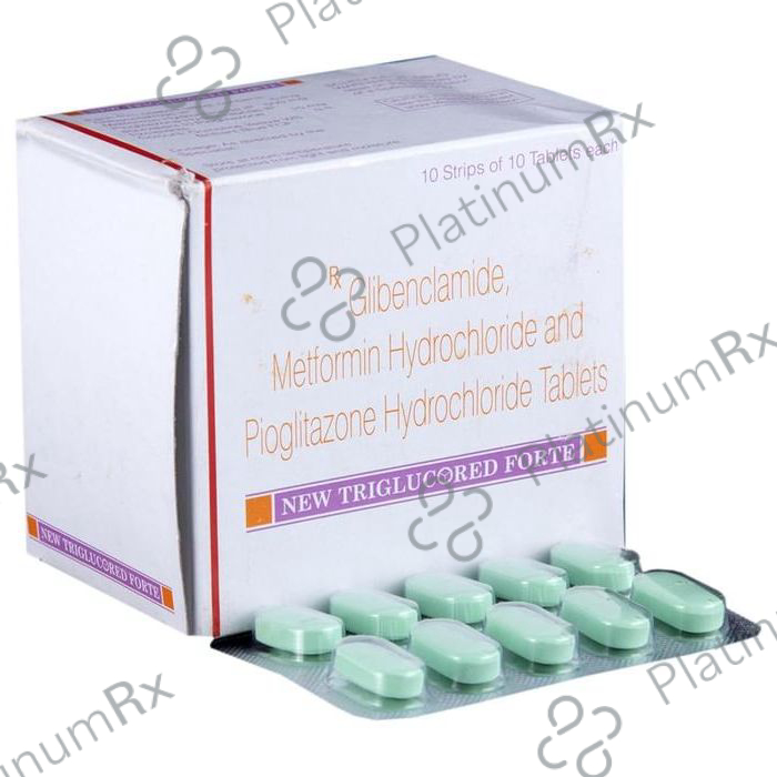 New Triglucored Forte Tablet 10s