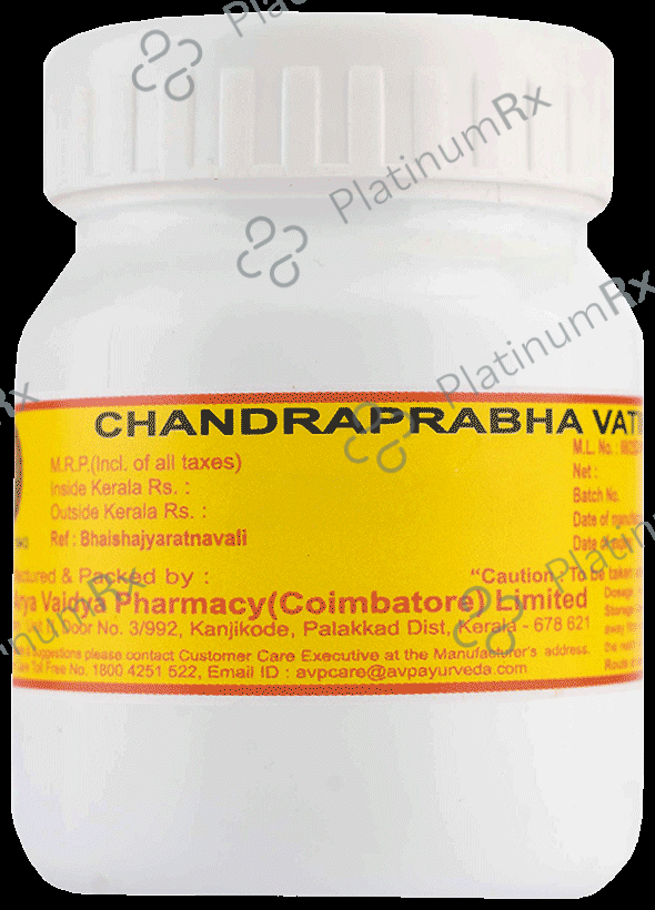 AVP Chandraprabha Vatika Tablet
