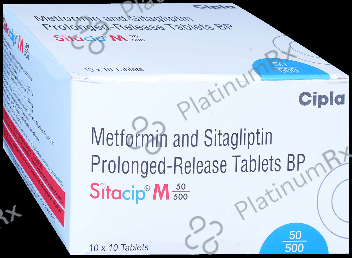 Sitacip M 50/500mg Tablet ER 10s
