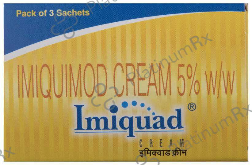 Imiquad 12.5mg Cream (0.25gm Each) 3s