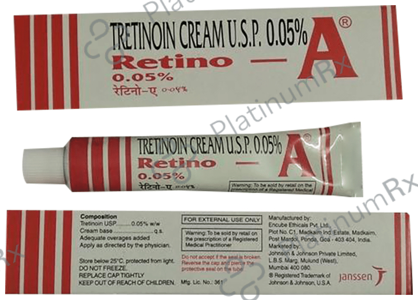 Retino A 0.05% Cream 20gm