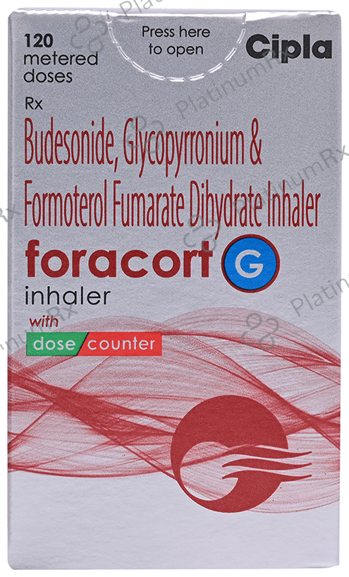 Foracort G 200/6/12.5mcg Inhaler 120MDI
