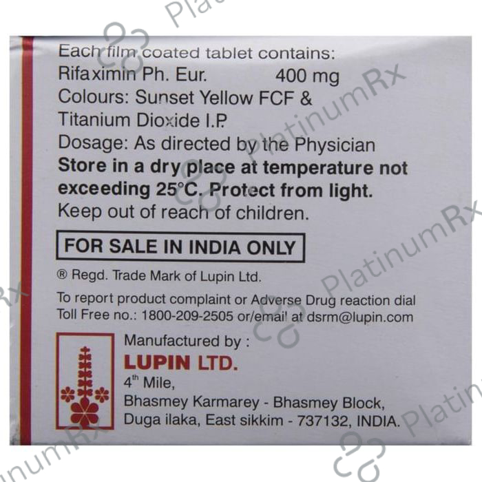 Rcifax 400mg Tablet 10s
