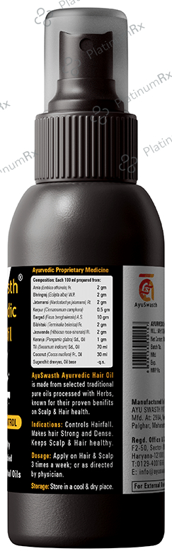 AyuSwasth Ayurvedic Hair Oil