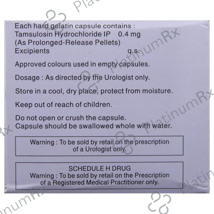 Tamlocept 0.4mg Capsule PR 15s