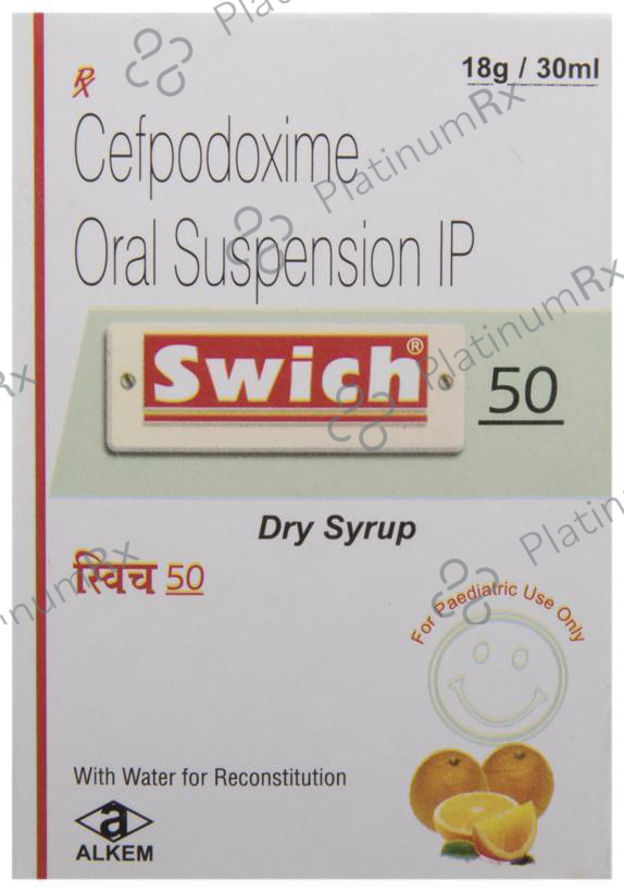 Swich 50mg Dry Syrup 30ml