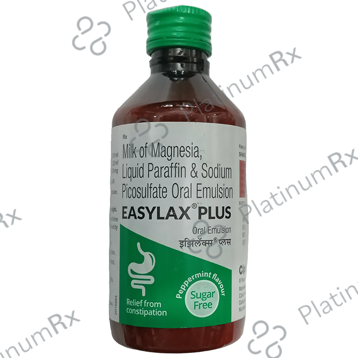 Easylax Plus Oral Emulsion Peppermint Sugar Free