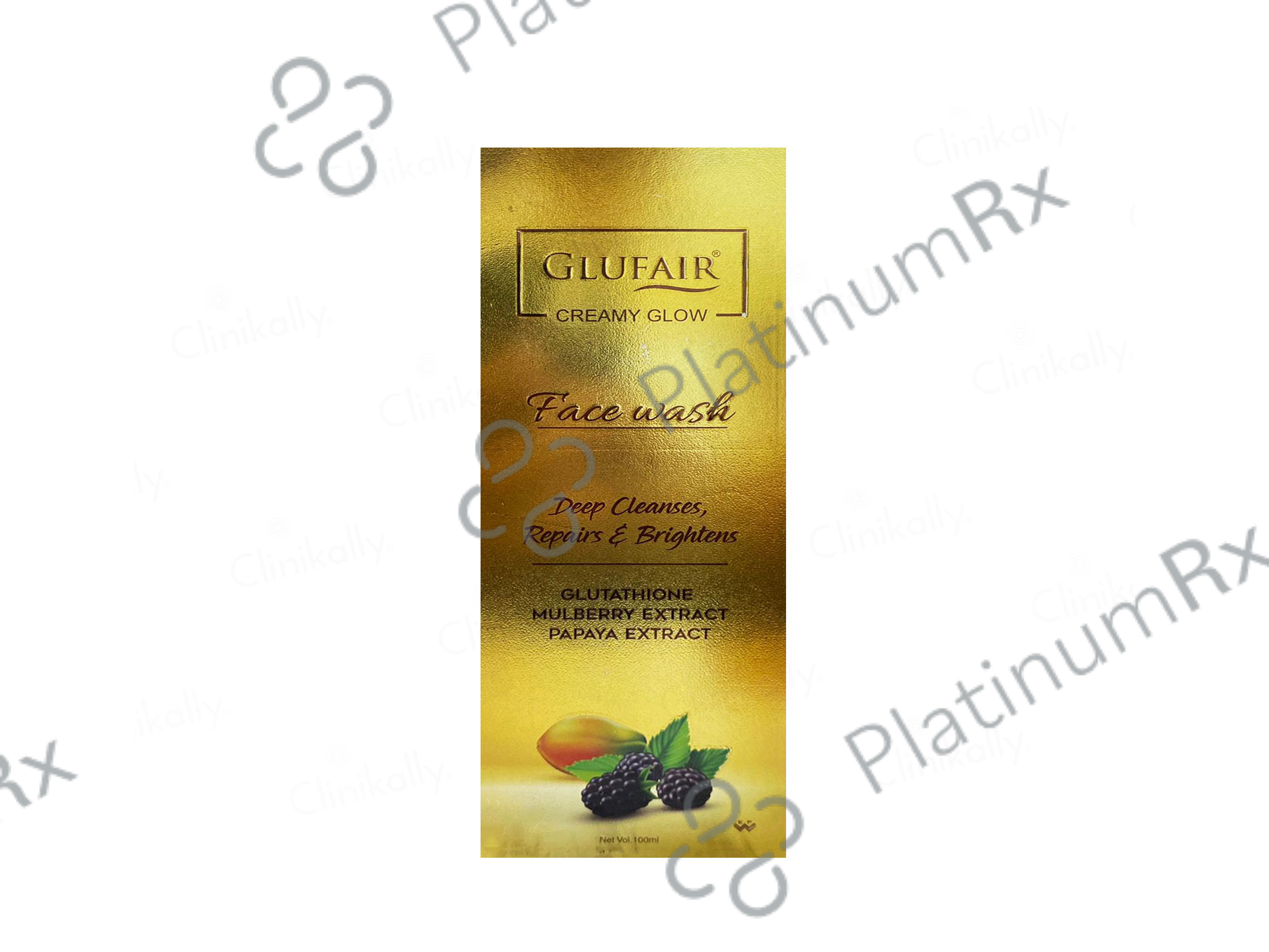 Glufair Creamy Glow Facewash 100ml