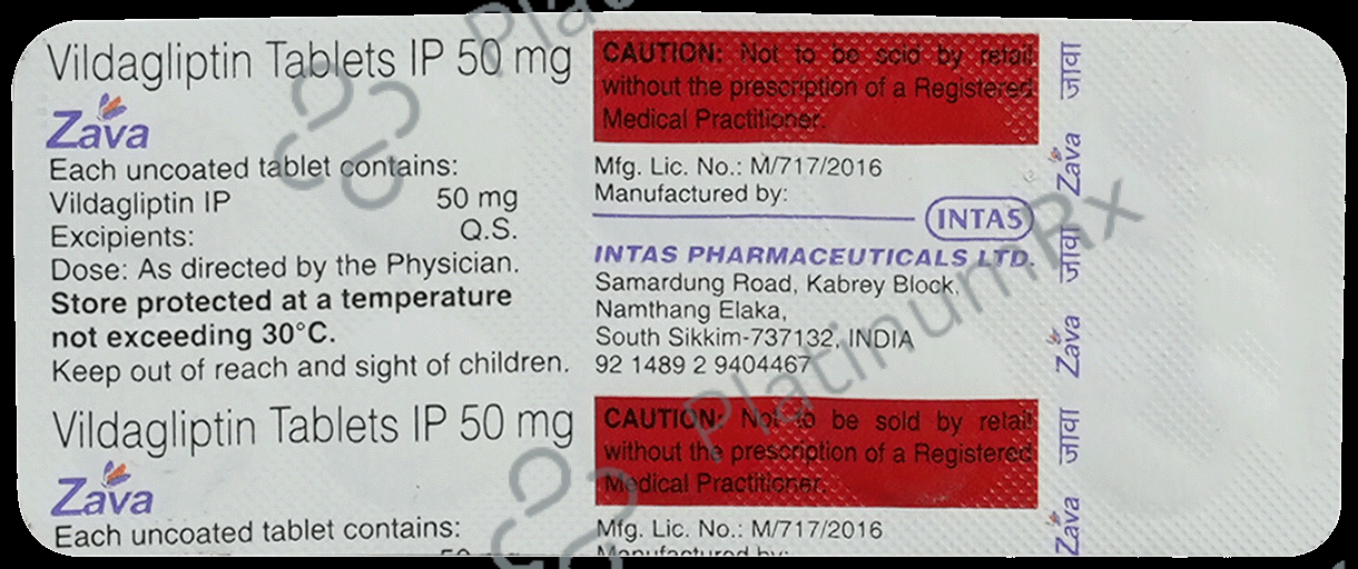 Zava 50mg Tablet 10s