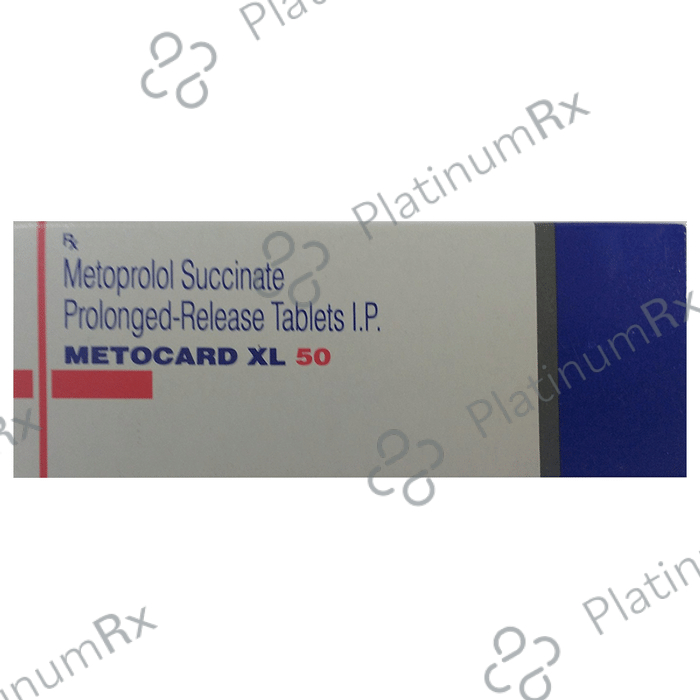 Metocard XL 50mg Tablet 10s
