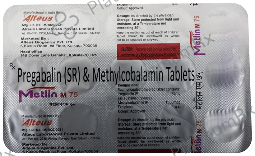 Metlin M 75 Tablet SR