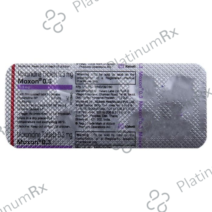 Moxon 0.3mg Tablet 10s