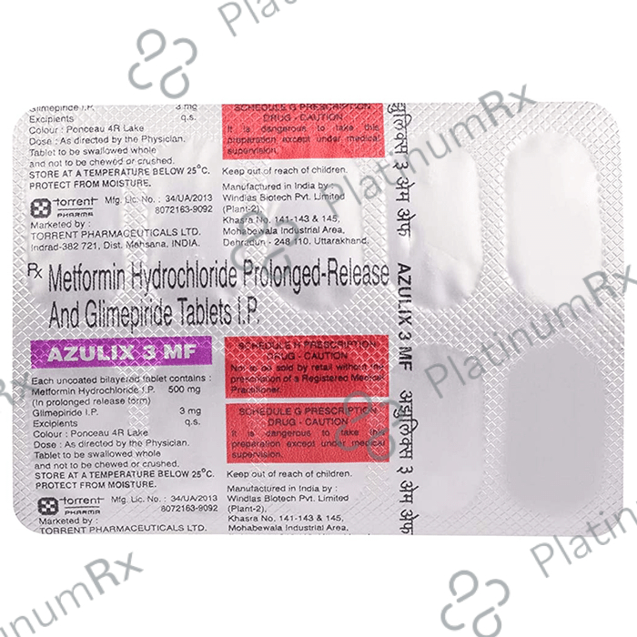 Azulix 3 MF Tablet PR 10 Tablet PR