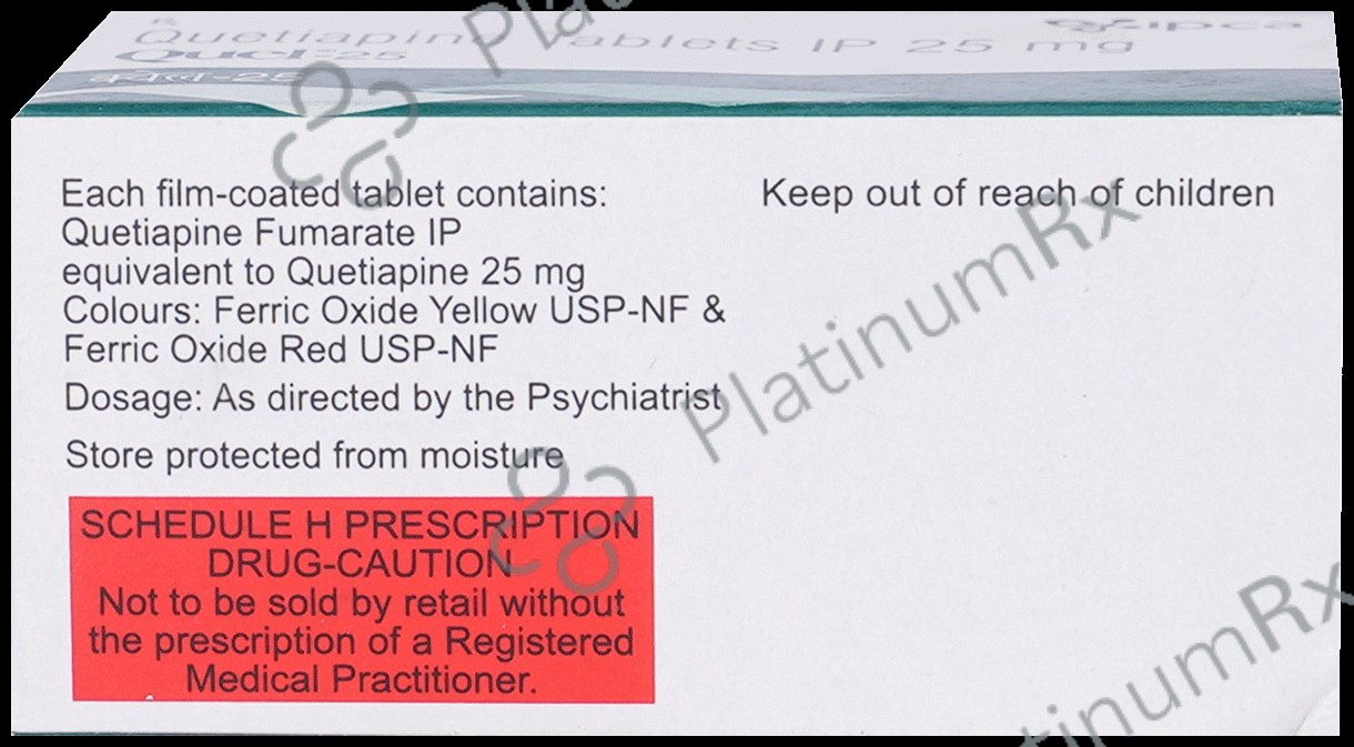 Quel 25mg Tablet 10s