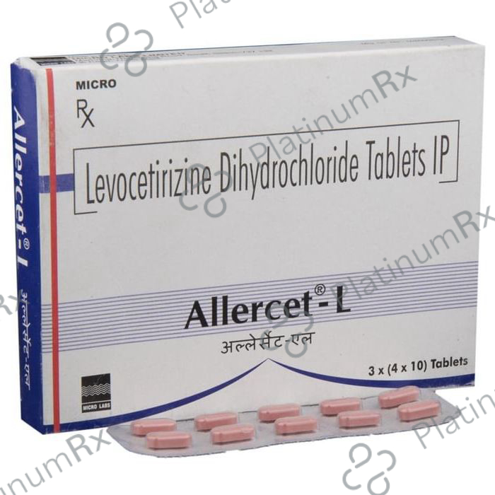 Allercet L 5mg Tablet 10s