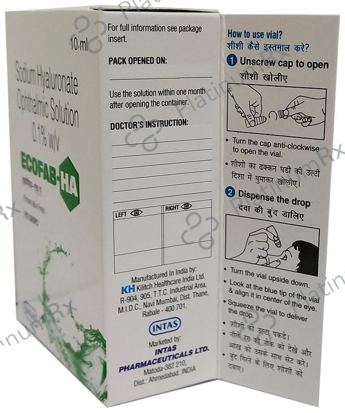 Ecofab-HA Eye Drop