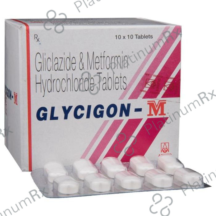 Glycigon M 80/500mg Tablet 10s