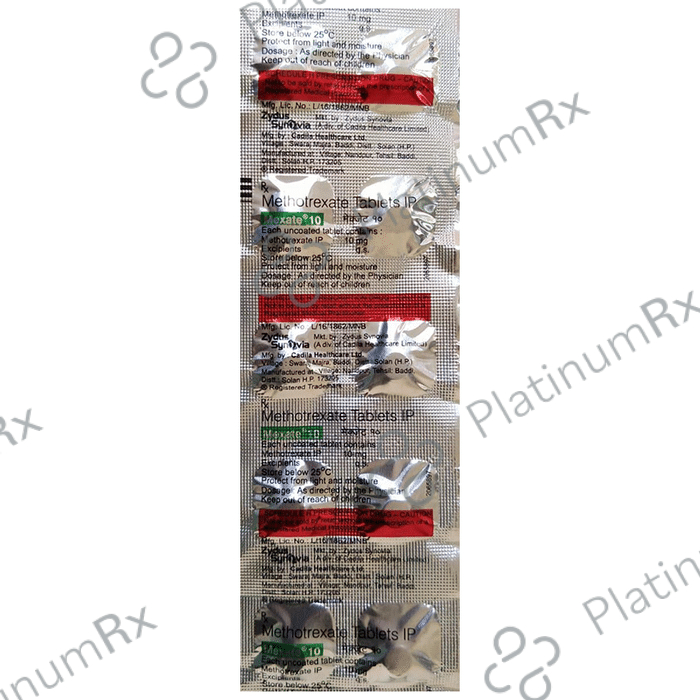 Mexate 10mg Tablet 10s