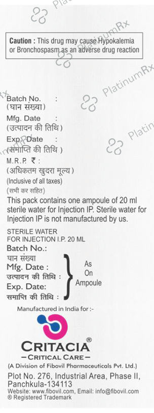 Tazotrip 2000mg/250mg Injection