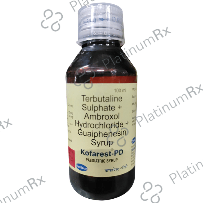 Kofarest PD 15/50/1.25mg Syrup 100ml