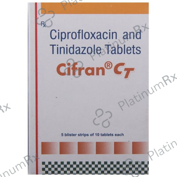 Cifran CT 500/600mg Tablet 10s