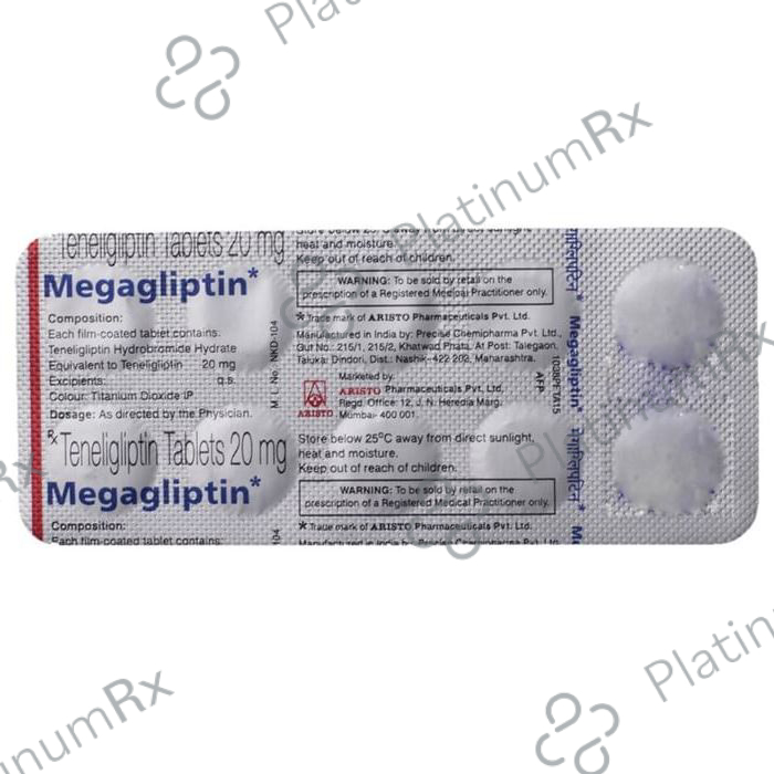 Megagliptin 20mg Tablet 10s
