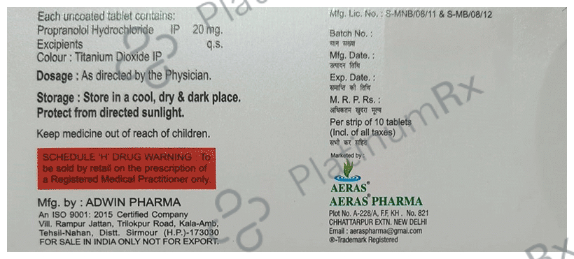 Argem 20 Tablet