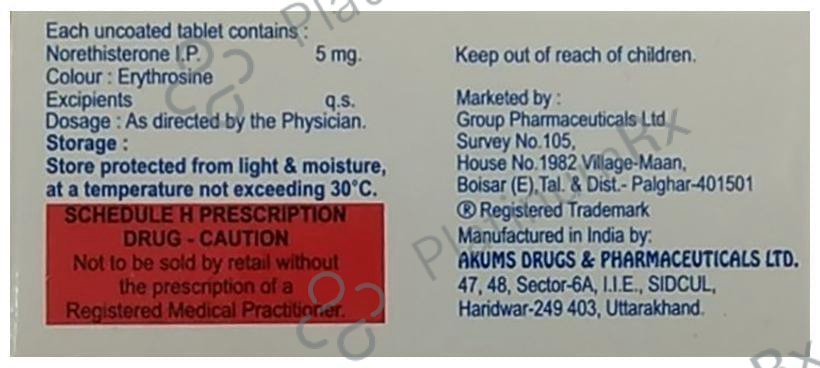 Regulate 5mg Tablet 10s