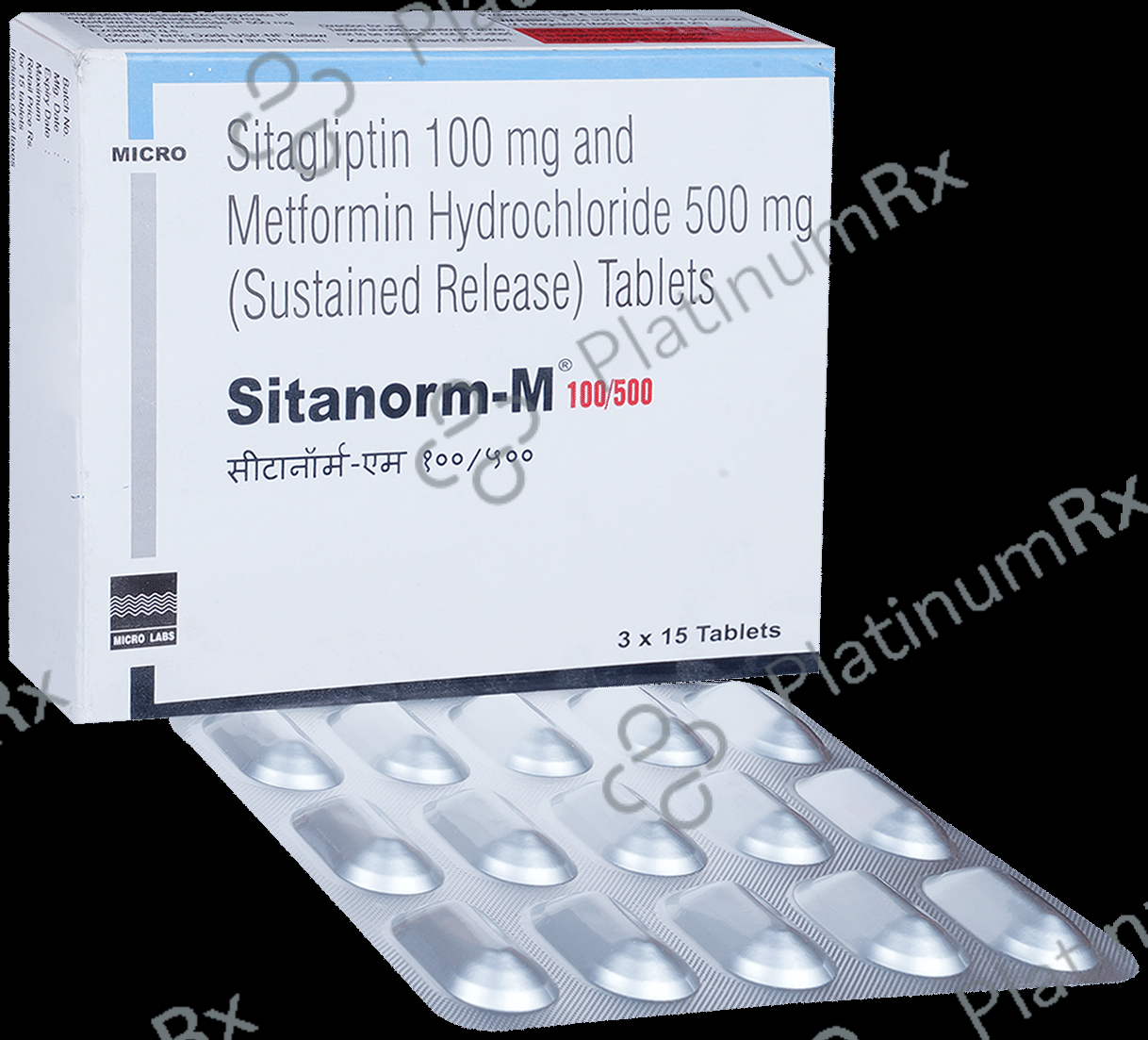 Sitanorm M 100/500mg Tablet 15s