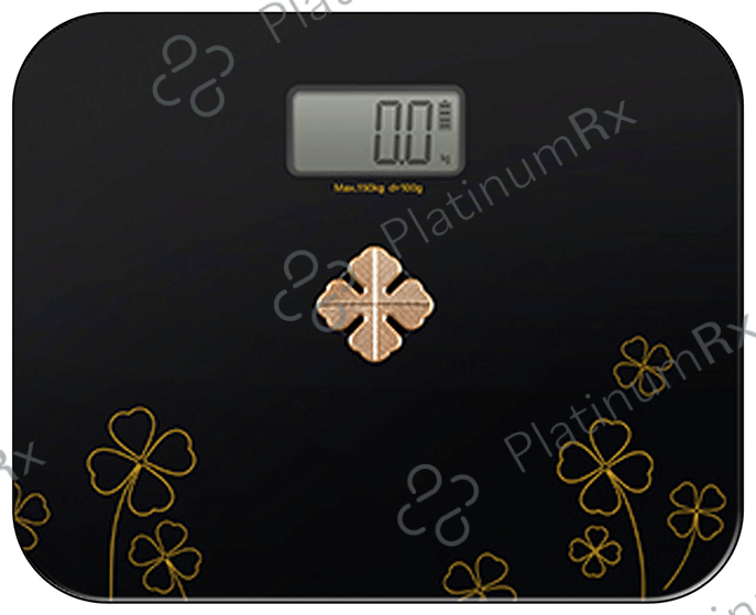Sansui Personal Scale Battery Free Golden Button 150kg Black