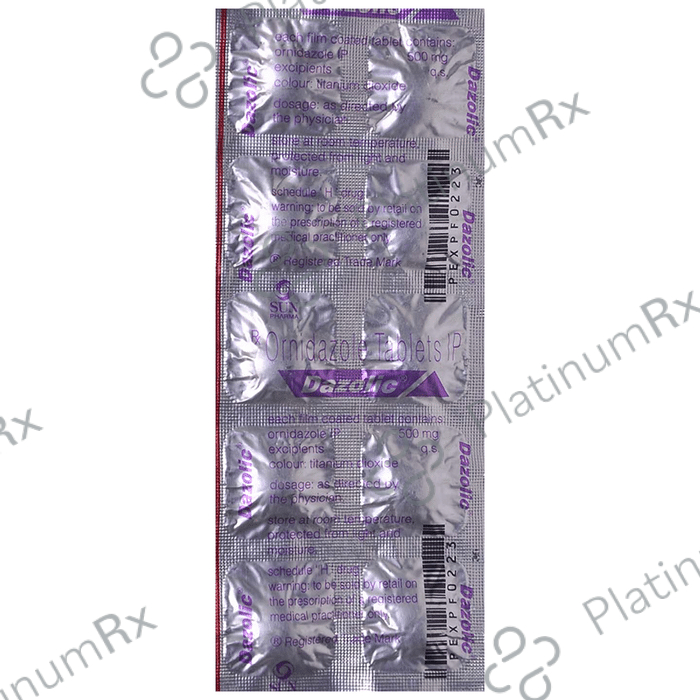 Dazolic 500mg Tablet 10s