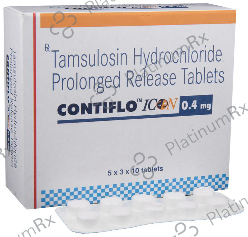 Contiflo Icon 0.4mg Tablet PR 10s
