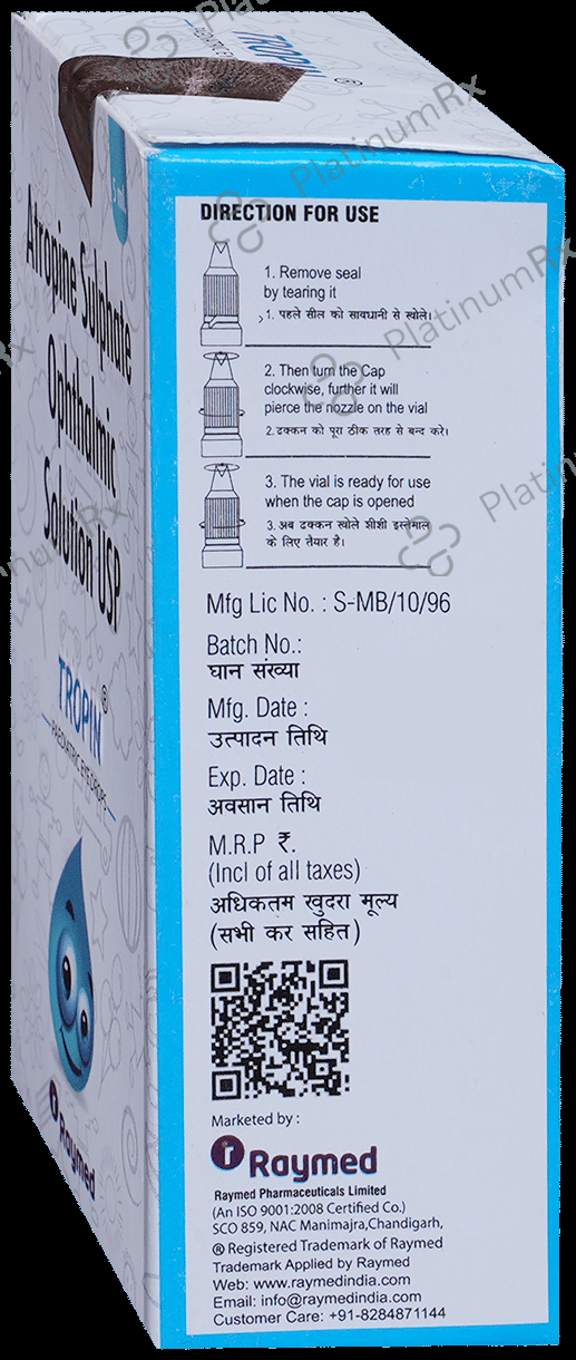 Tropin Paediatric Eye Drop 5ml