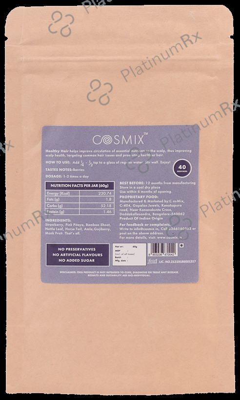 Cosmix Healthy Hair Powder (60gm Each)