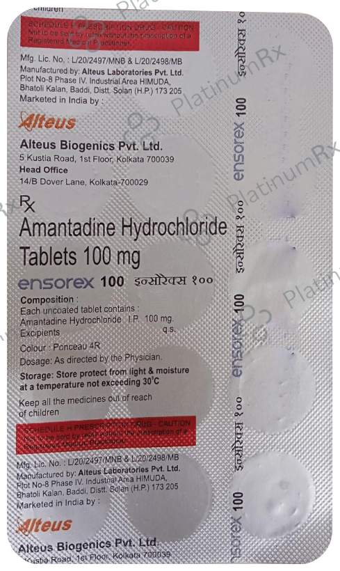 Ensorex 100mg Tablet