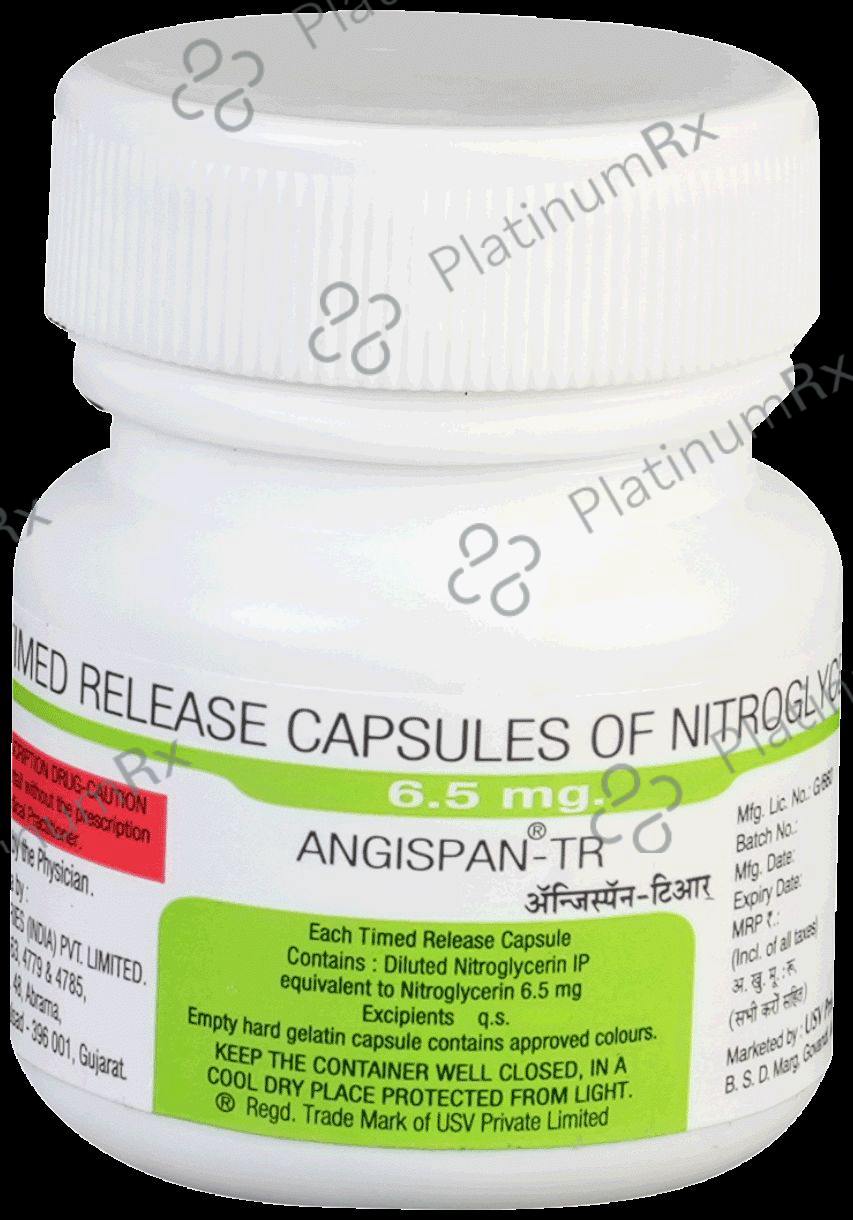 Angispan TR 6.5mg Capsule 30s