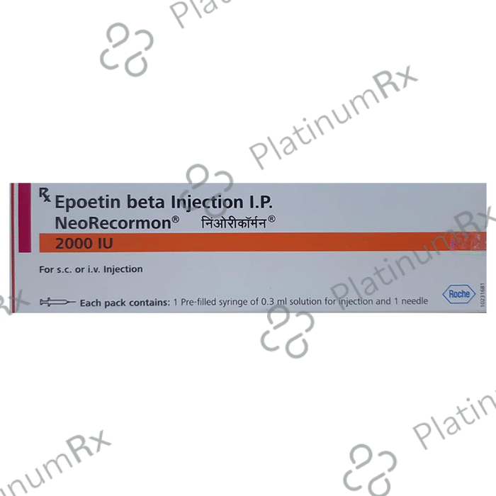 Neo Recormon 2000IU Injection 1 Injection