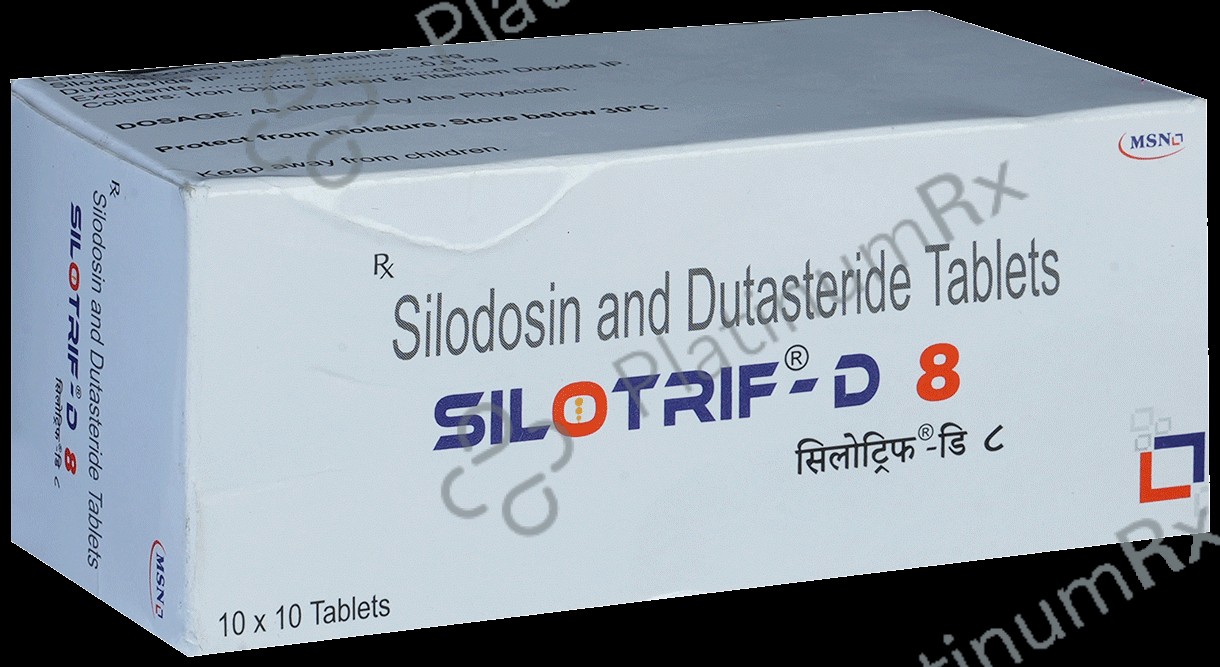 Silotrif D 0.5/8mg Tablet 10s