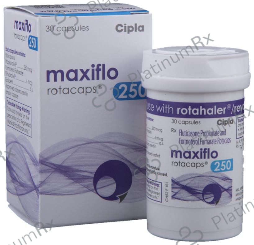 Maxiflo 250/6mcg Rotacap 30s
