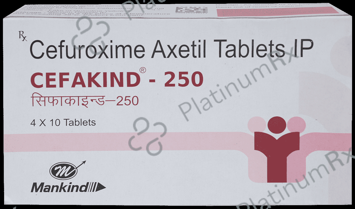 Cefakind 250mg Tablet 10s