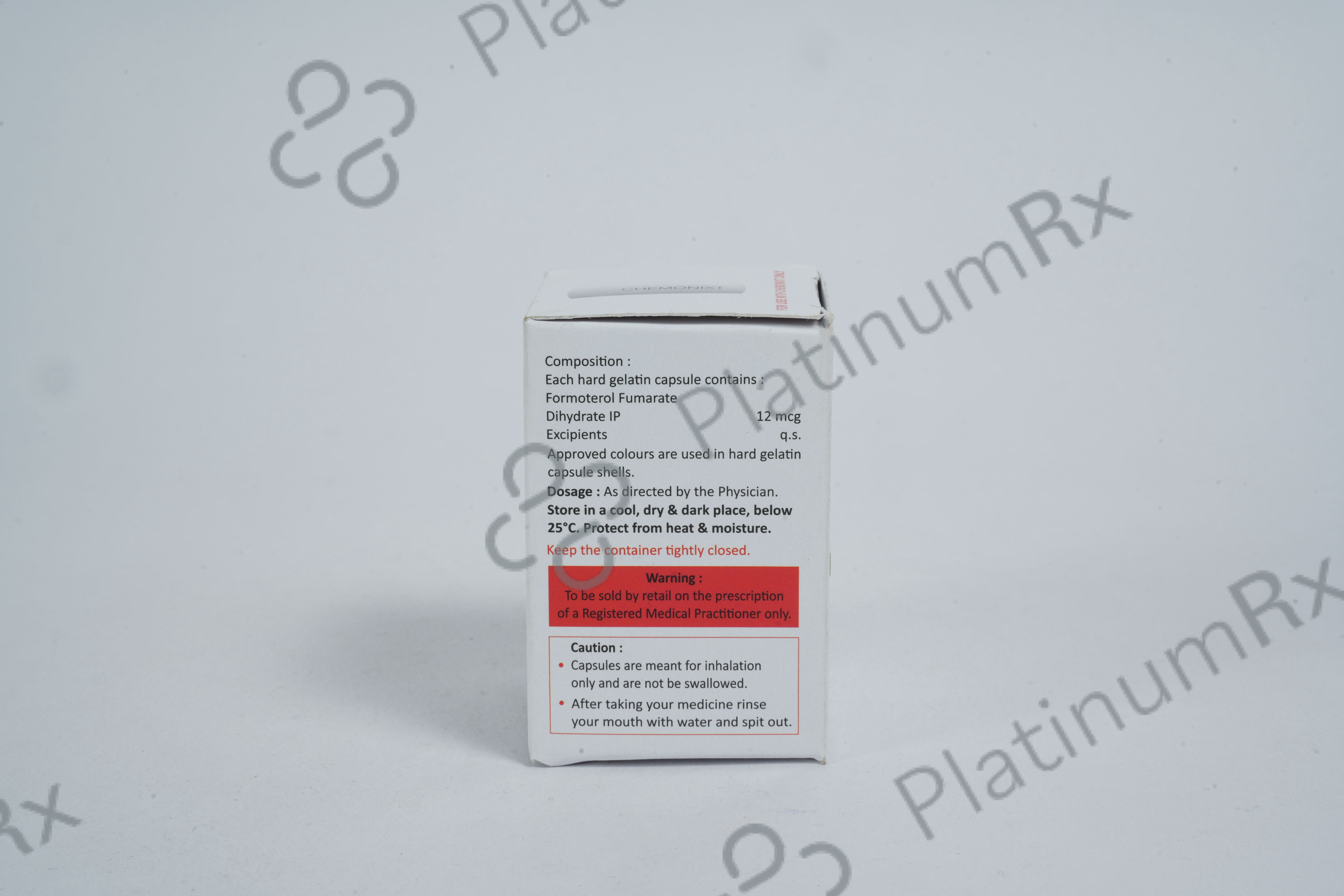 Foranixt 12mcg Capsule 30s