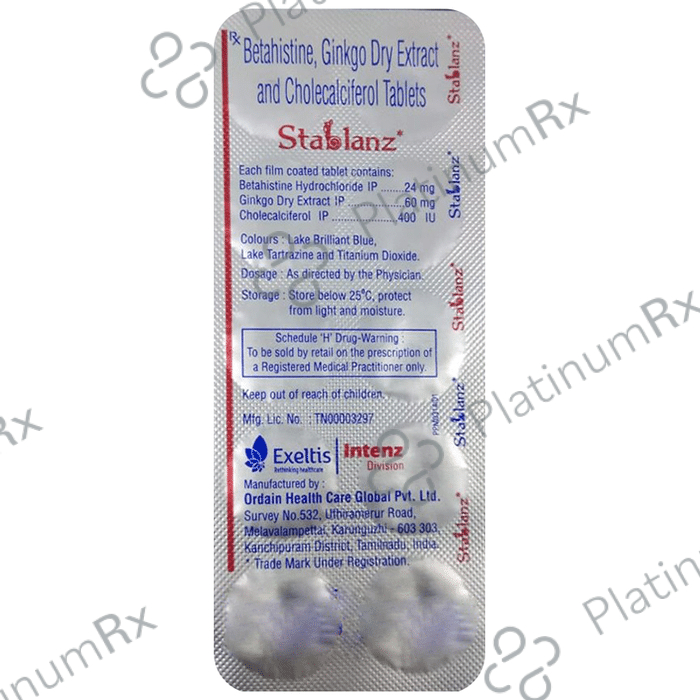 Stablanz 24/60mg Tablet 10s