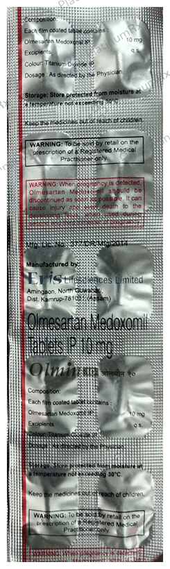 Olmin 10mg Tablet 10s