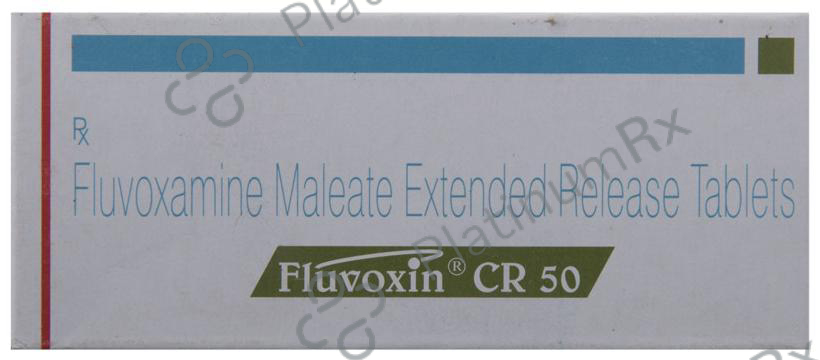 Fluvoxin CR 50mg Tablet ER 10s